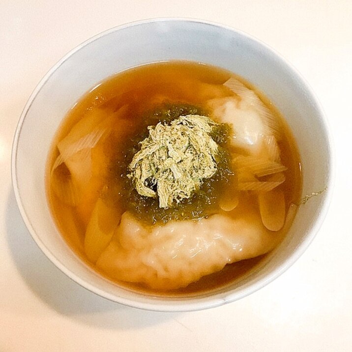 ワンタンととろろ昆布の 簡単和風スープ レシピ 作り方 By えだ豆カシューナッツ 楽天レシピ ワンタンととろろ昆布の 簡単和風スープ レシピ 作り方 By えだ豆カシューナッツ 楽天レシピ